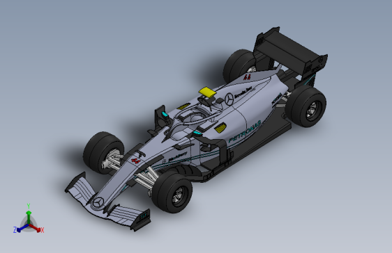 A0002011-奔驰-AMG 方程式赛车