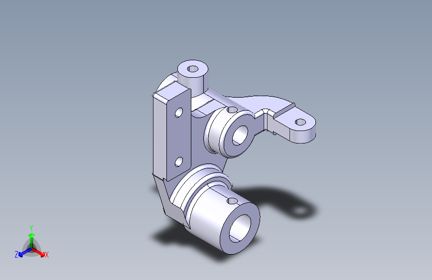 带动力支撑托架