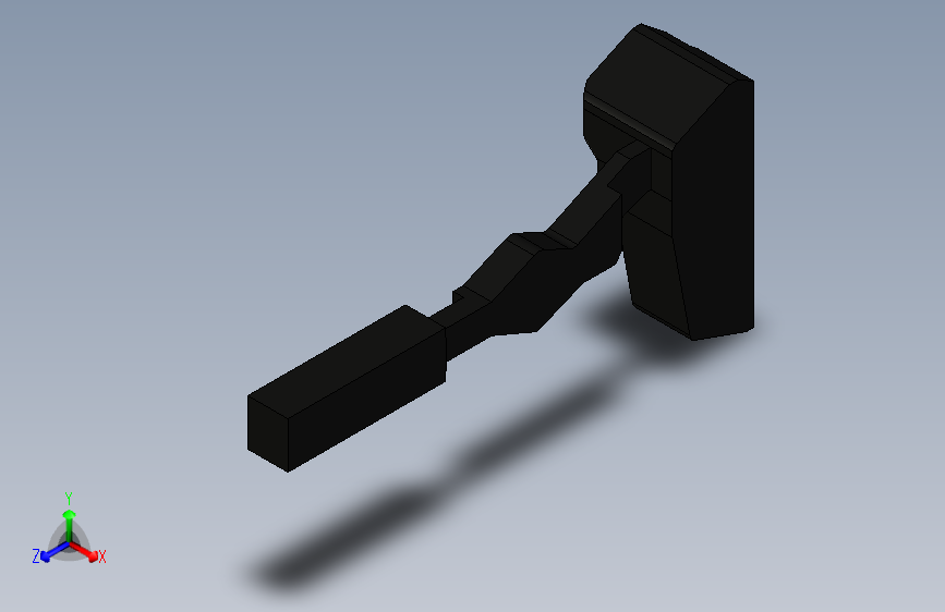 低模仿真手刹模型