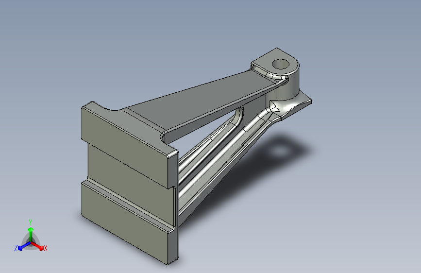 电机支撑固定架