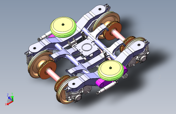 SW-220K型转向架=1138004=250