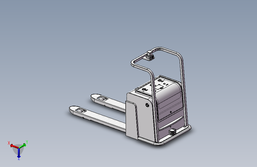 地牛叉车AGV三维Step==1167649=300