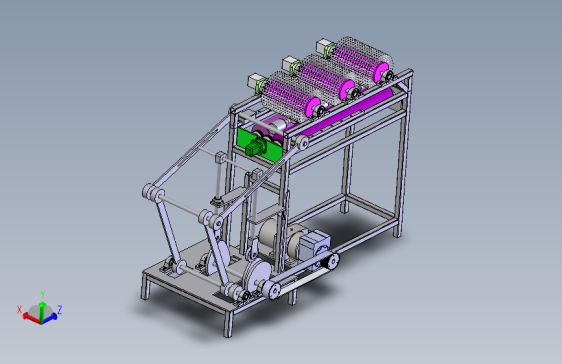 啤酒瓶洗瓶机的设计三维SW+CAD+说明书=259939=1000