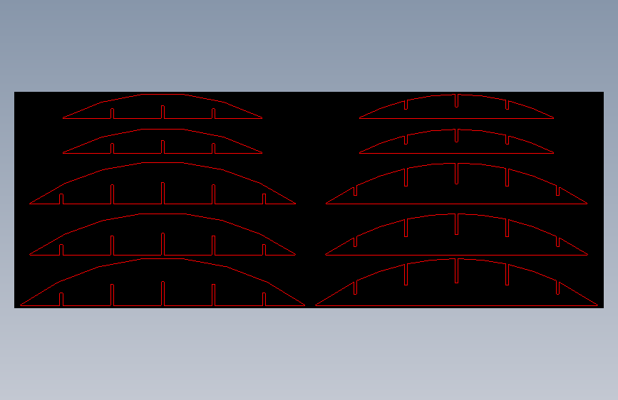 多层桦木质书架
