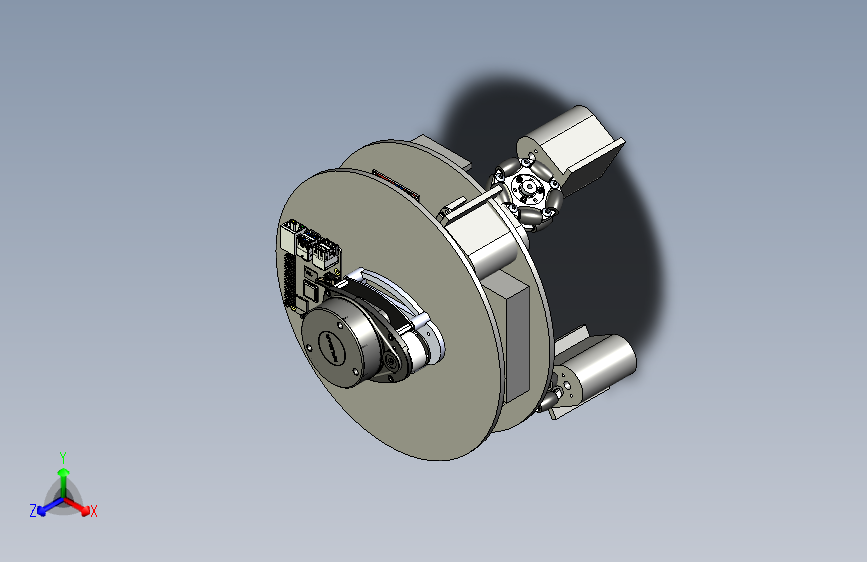 多传感集成移动机器人
