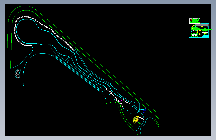仿藤桥平面、立面图