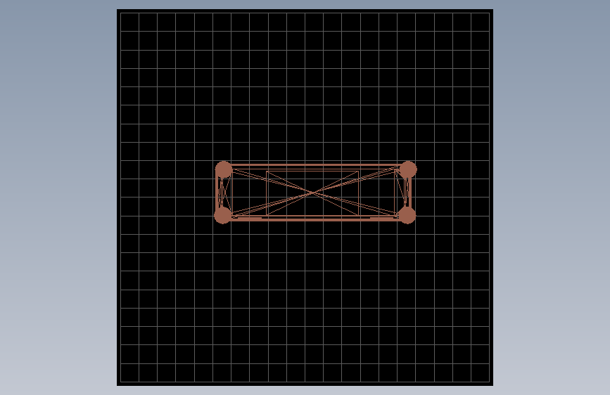 多功能电视柜模型