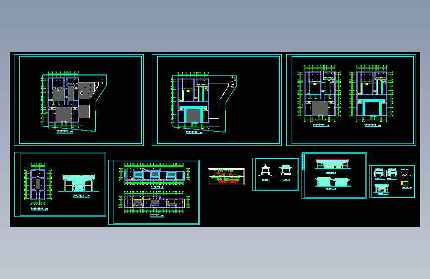 古建整修施工图纸