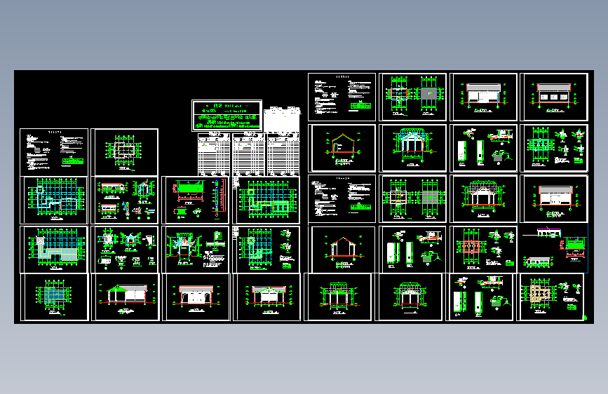 古建筑建筑施工图