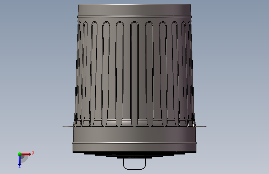 垃圾桶_SOLIDWORKS 2022_模型图纸免费下载 – 懒石网