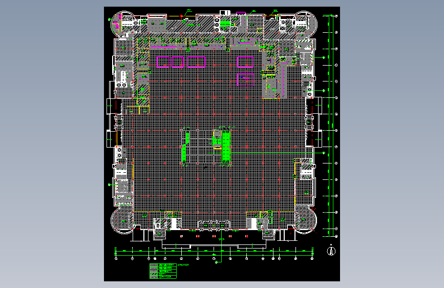 09一层地面铺装图