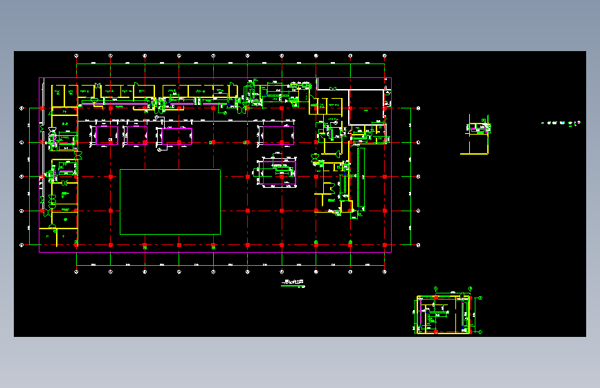 14一层平面地沟