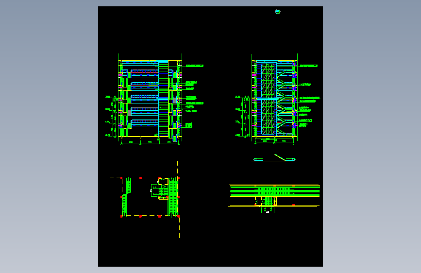 34中厅栏杆立面