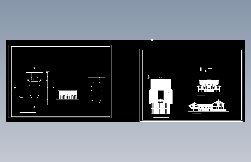 一套古建图（民居）