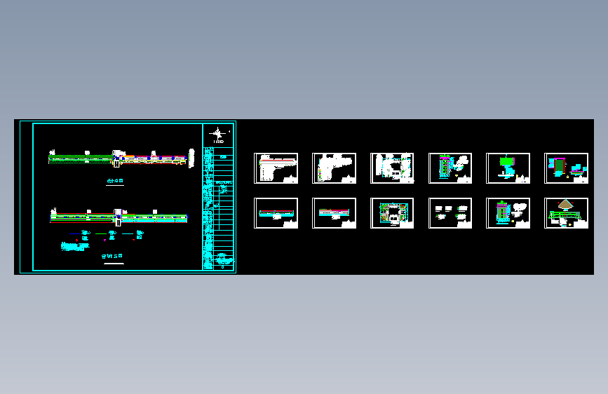 11、道路绿化图