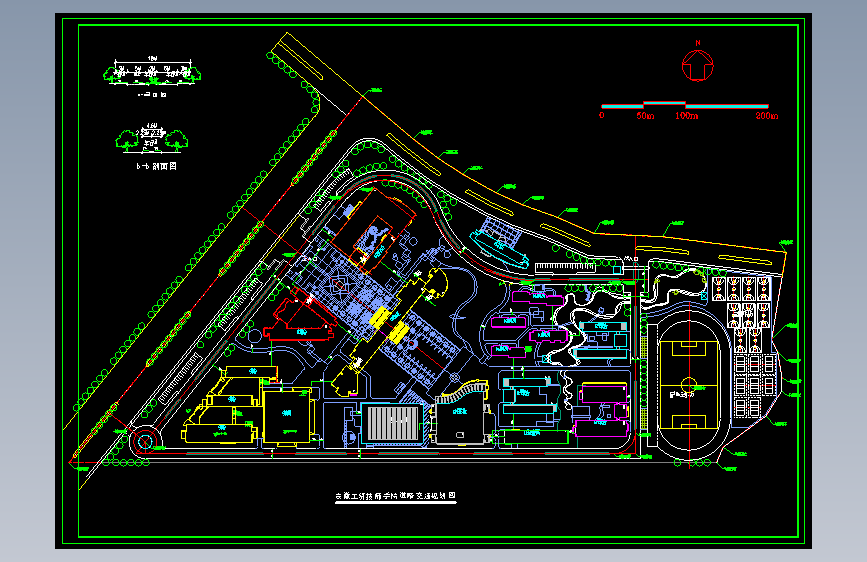 马鞍山工贸技工学校总体规划