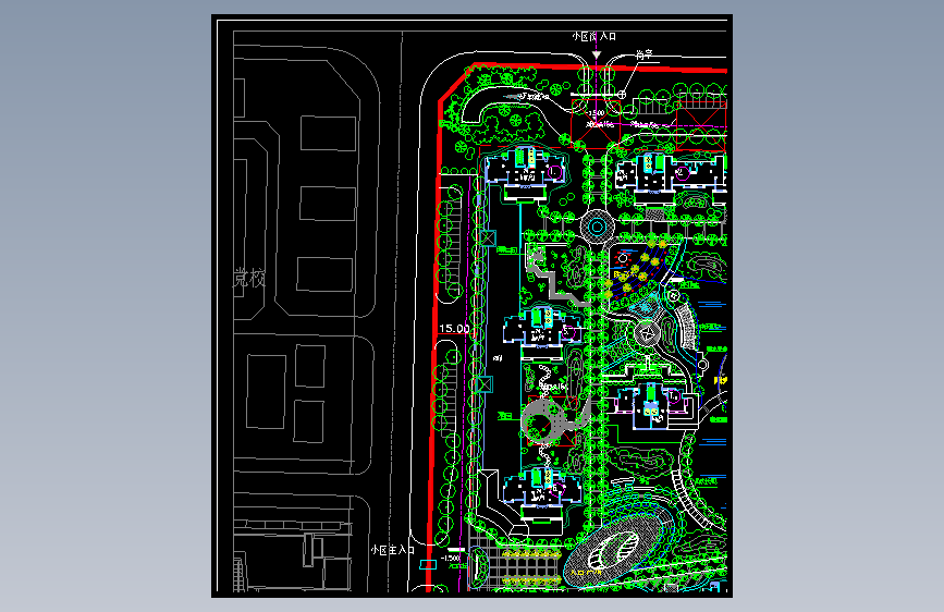 鑫泰景观规划总平面 (2)