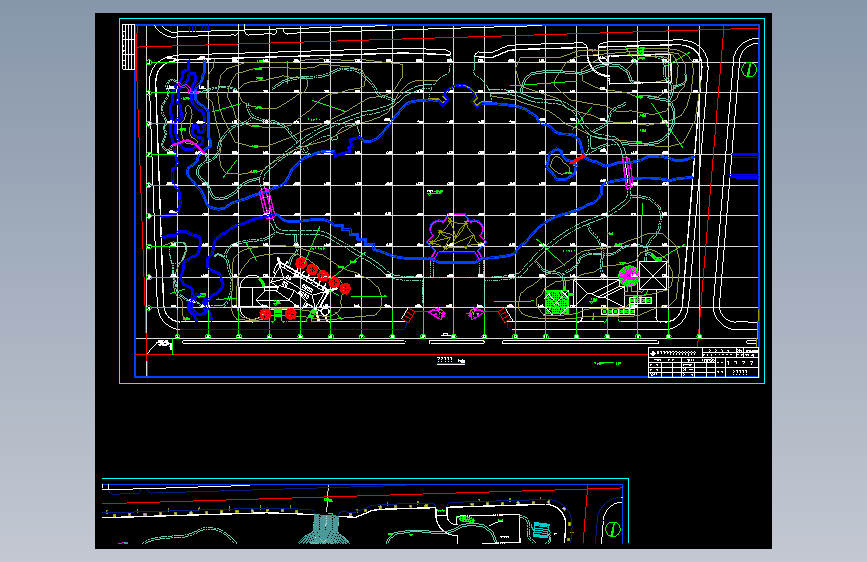 嘉兴秀洲公园全套施工图