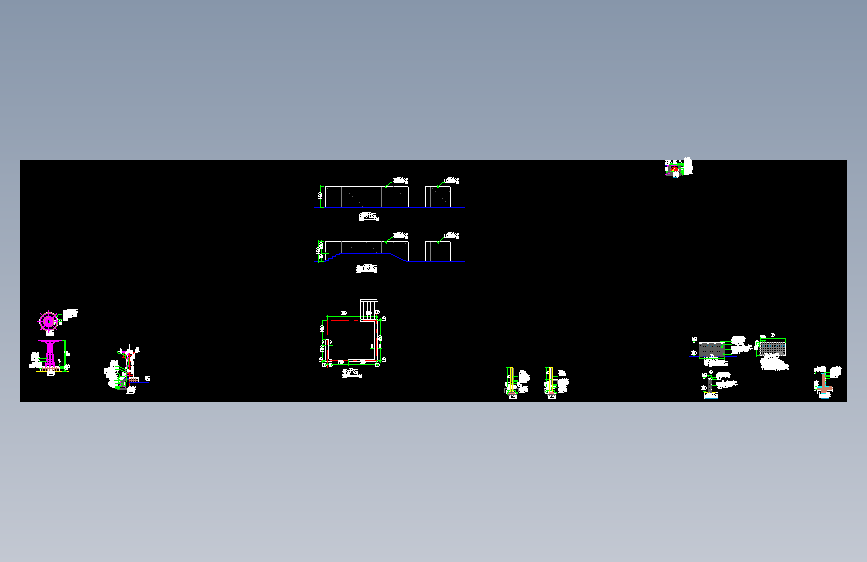 某园林花卉博览会人民公园园林施工图