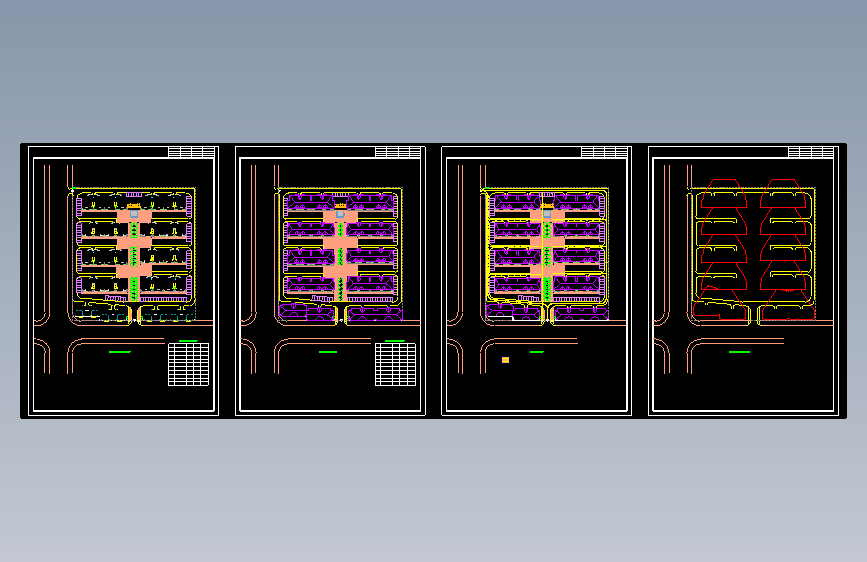 沁阳住宅小区规划方案带效果图