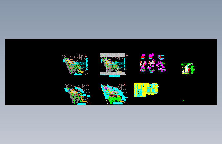 深圳国际园林花卉博览园梅林景点施工图