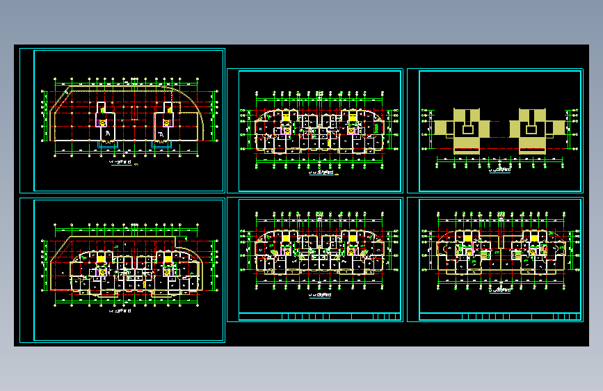 温州某住宅小区设计平面图