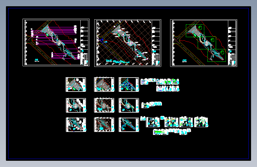 郑楼镇休闲公园施工图