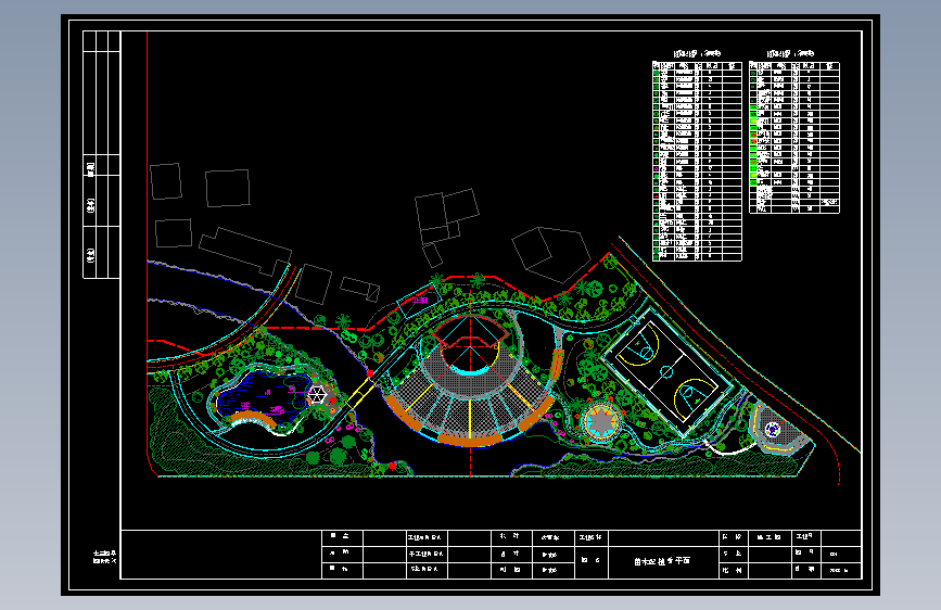 舟山某公园设计施工图