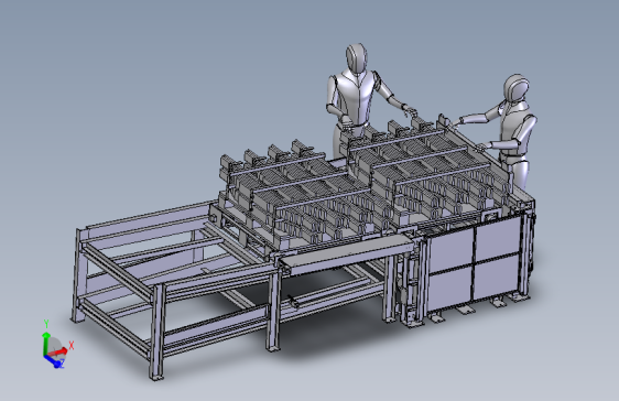 弹簧重力供料系统 STEP格式