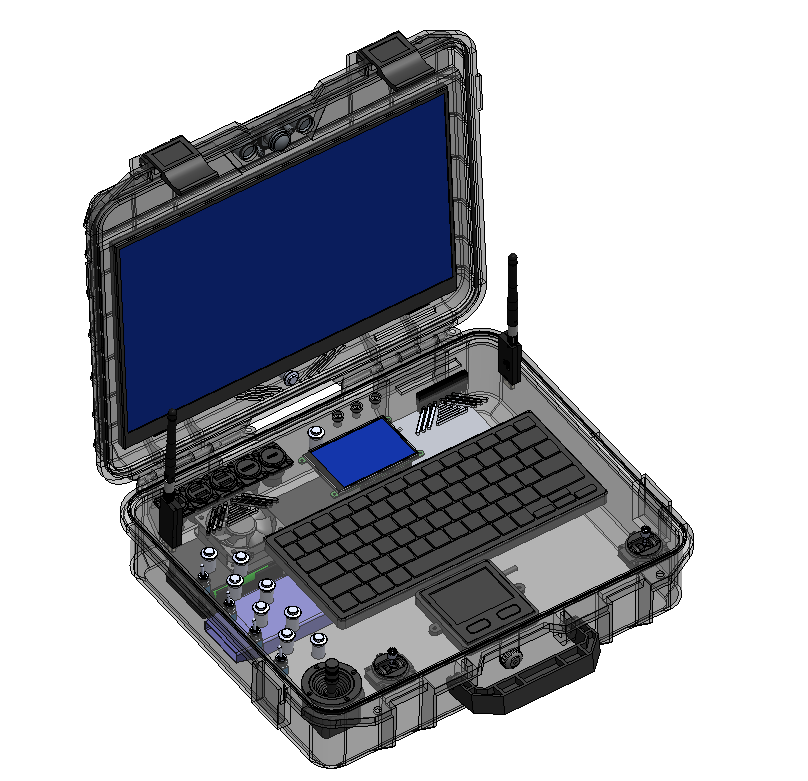 便携式无人机控制箱 SW24