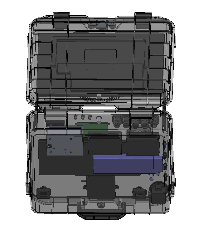 便携式无人机控制箱 SW24