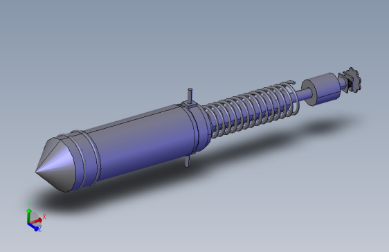 机械式给药装置结构 STP格式