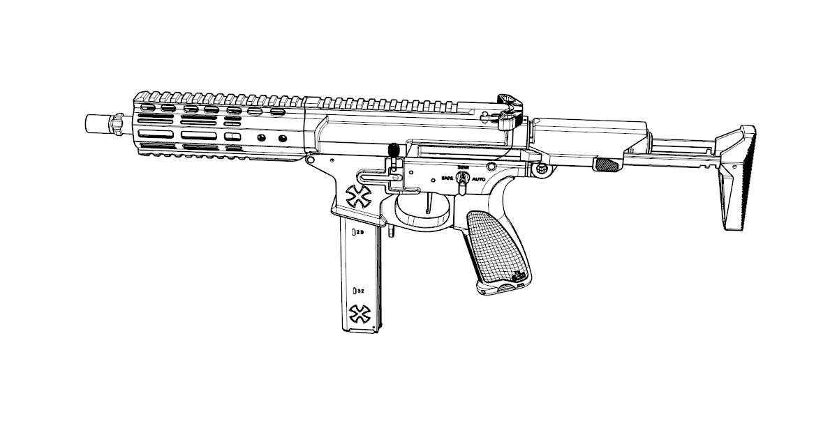 多功能轻便冲锋枪