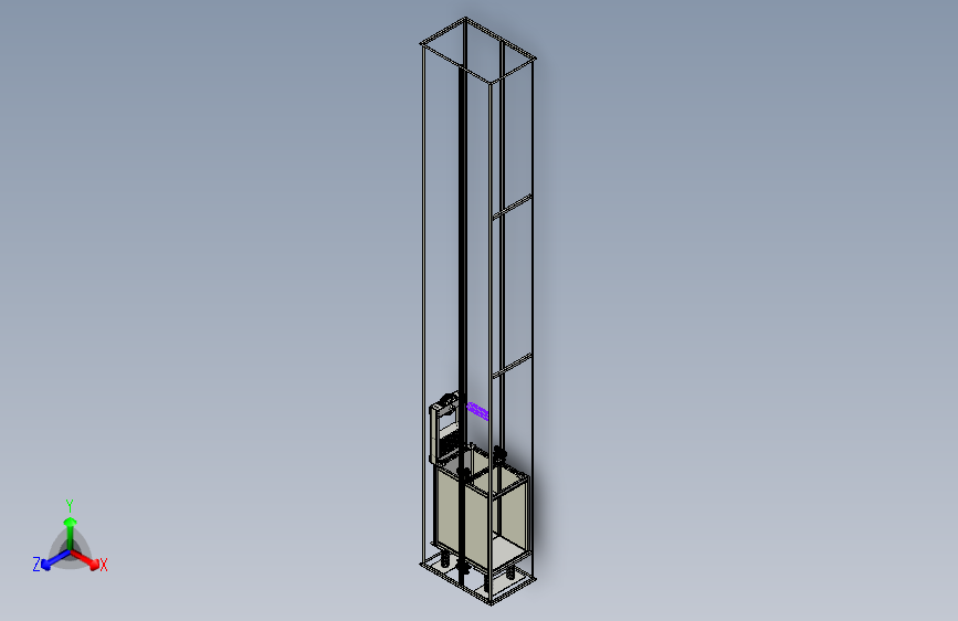 电梯升降原理图纸