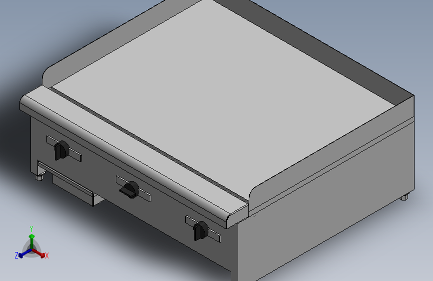 多功能燃气平板烤盘