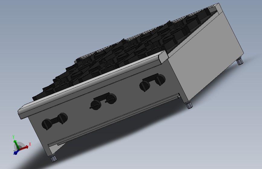 多功能燃气烧烤架
