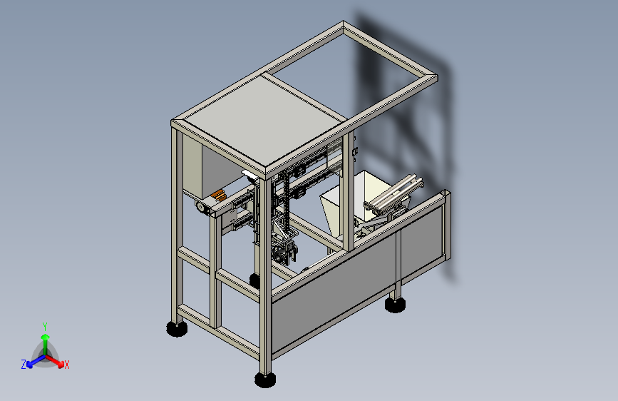 钢管截断卸料机