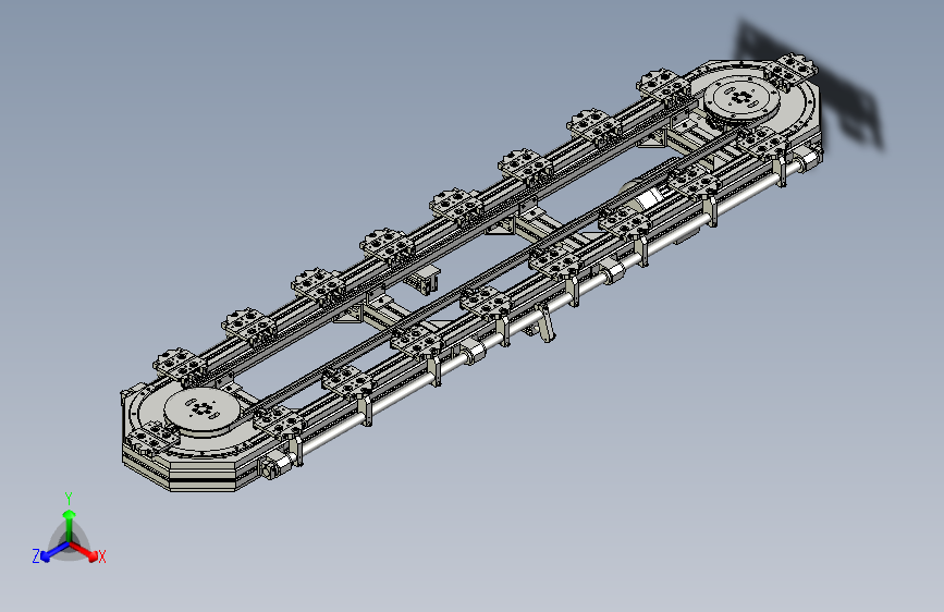 环形载具循环线
