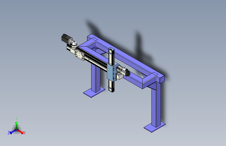 简单X、Z轴拼接 机械臂