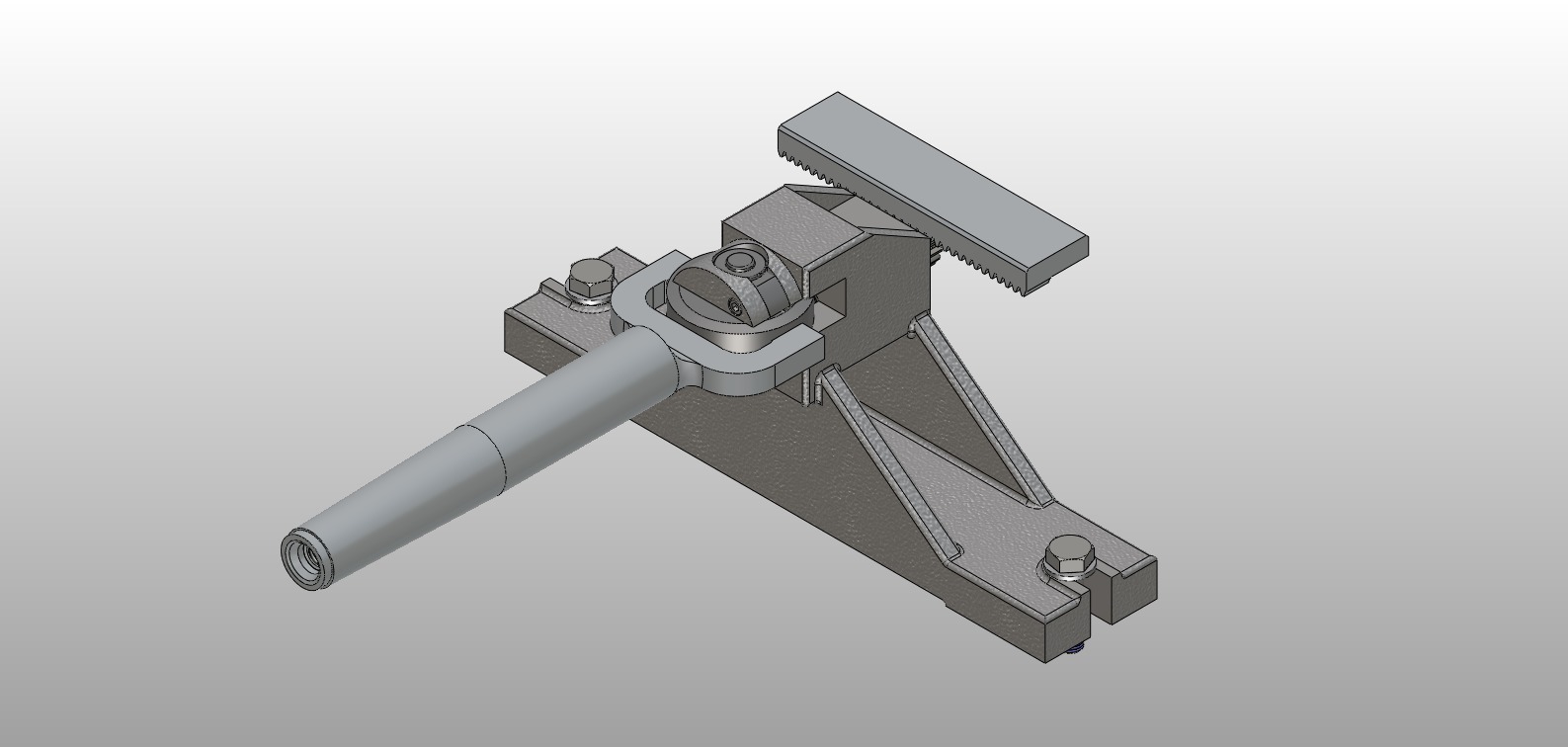 球面加工装置(2022年第二届“中望杯”工业软件大赛-机械组三维建模 试卷)