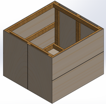多用途实木收纳盒
