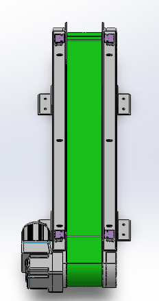 铝型材的皮带输送机
