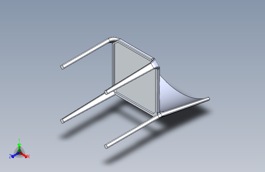 分步骤结构的椅子