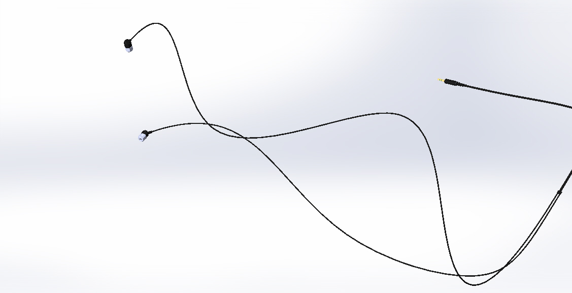 符合人体工程学设计的有线耳机