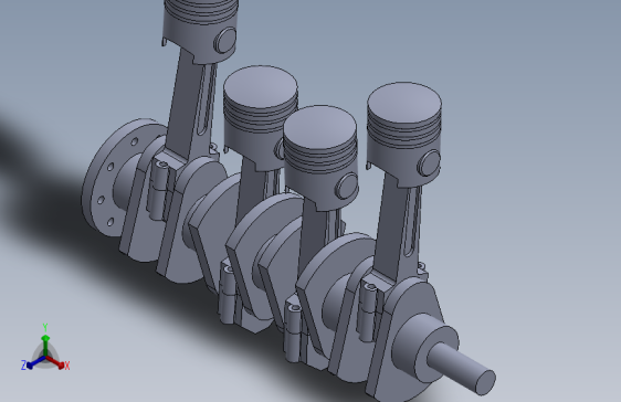 高保真完整曲轴！