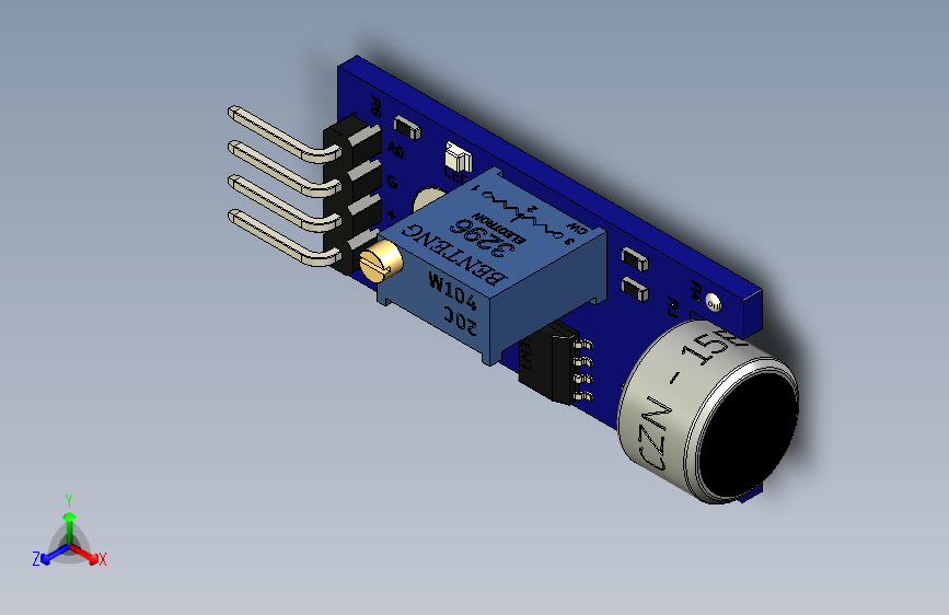 A0002055-KY-037 MIC传感器模块适用于Arduino