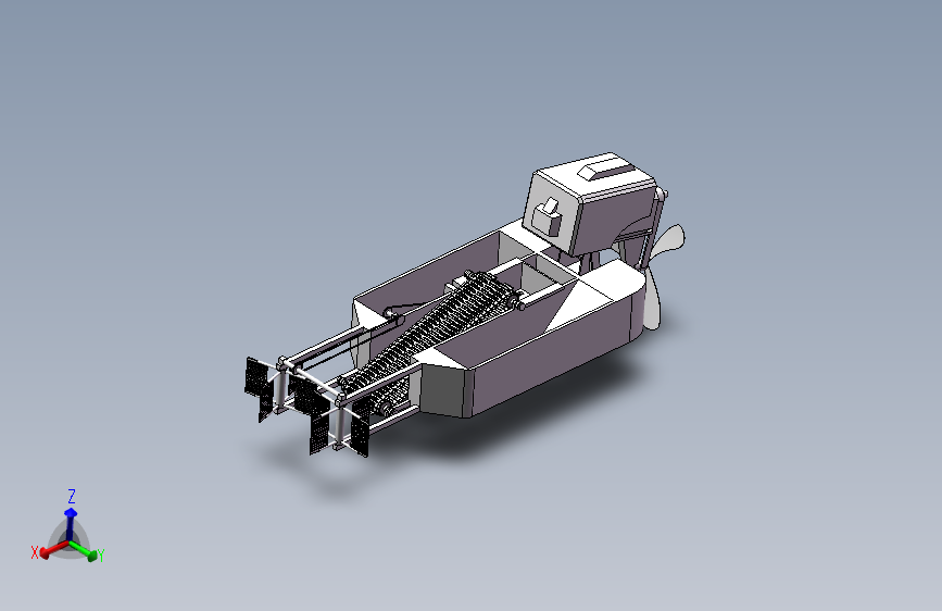 041-水面垃圾清理船-2021