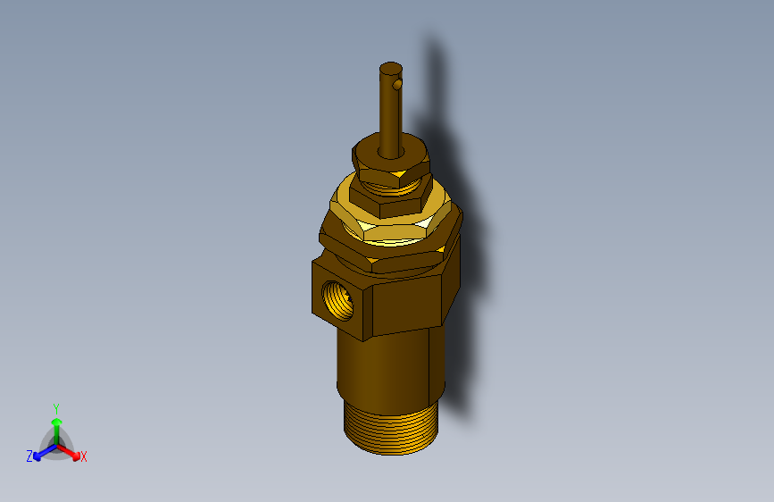 轨道车空气减压阀