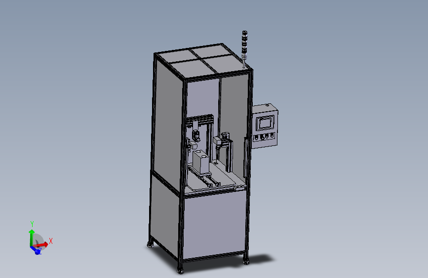 滑动力值检测工作站