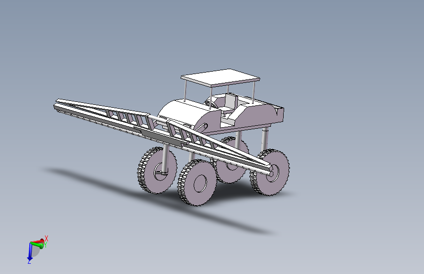 农业植保机植保车